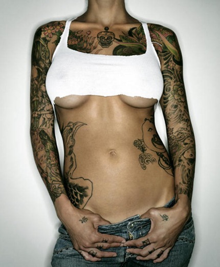I've asked many guys if they find women with tattoos attractive and most of 